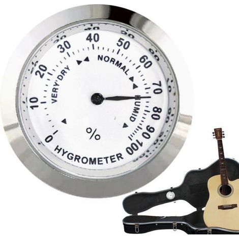 Hygromètre Analogique - Capteur Humidité Rond - Pour Humidor et Cave à Cigares - 1 Pièce (1/5)