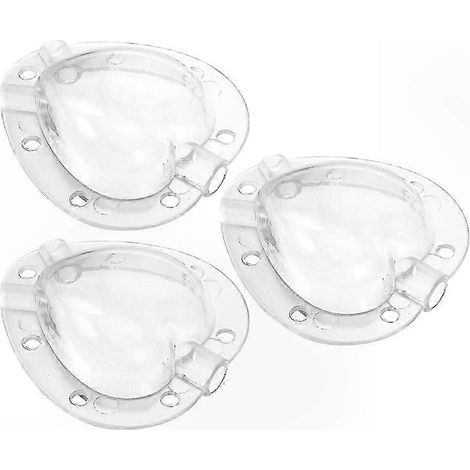 Set mit 3 herzförmigen Fruchtformen für Erdbeeren, transparentes Gartenwerkzeug, praktisches Anzuchtset (1/5)