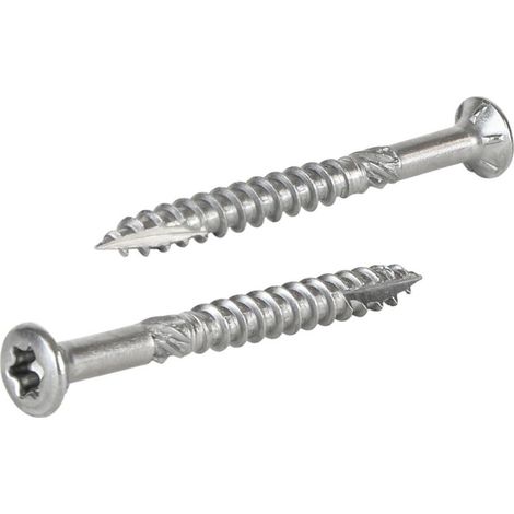 Vis terrasse bois - Radix - Torx T20 - 4.0 x 40 mm - RVS-410 (200 pcs) (1/2)