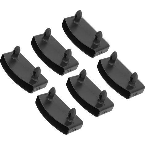 Lot de 20 embouts de fixation pour lattes de sommier, en plastique, faciles à installer et stables. Accessoire idéal pour maintenir le sommier. (1/5)