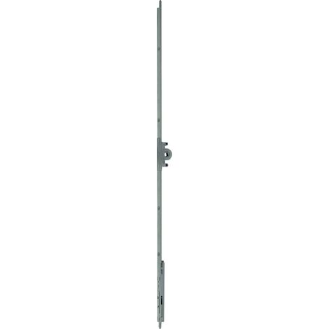 Ferco – Crémone inverseur monobloc 2098mm – Mécanisme de pêne verrouillage – Traitement anticorrosion – Pour installations sur portes et fenêtres