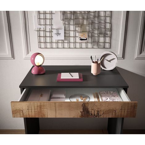Scrivania 1 cassetto – design Funzionale e stile per Casa e Ufficio - Smile L 78 X H 76 X P 50 (1/3)
