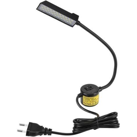Pair 1 Pièce Lampe 30 LED, Machine à Coudre 30 LED Lampe Commutateur de Base Magnétique pour Lampe de Travail (1/5)