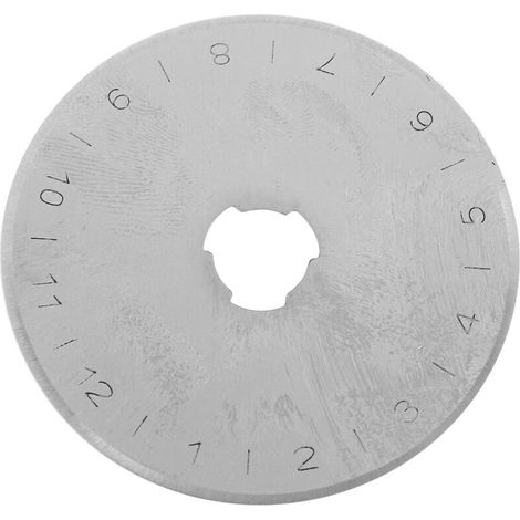 10 Ersatzklingen (45 mm) für Rollschneider, ideal für Leder, Stoff und Papier – Heimwerkerwerkzeug
