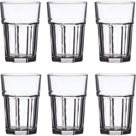 Juego de 6 vasos 365 ml Trago largo Aras LAV (1/5)