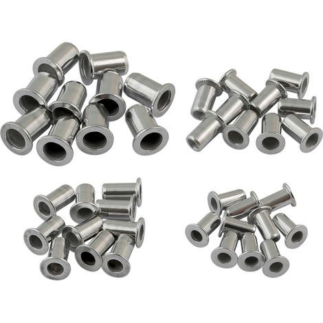 INSERTI PER FILO IN ALLUMINIO ASSORTITI DA 3 A 6 mm