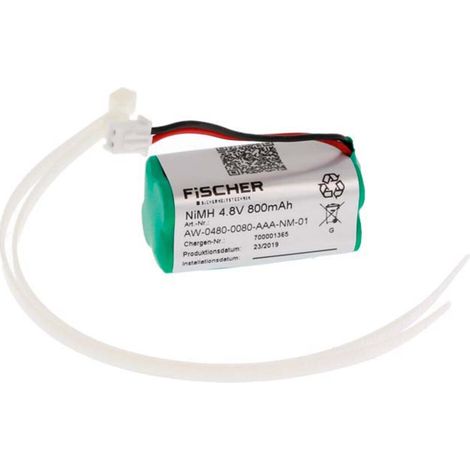 fischer Akkuwürfel 4,8V/0.8Ah AW-0480-0080AAA-NM01 (1/2)
