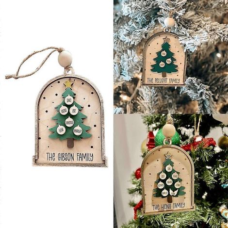 Décorations de Noël en bois à suspendre au sapin : bricolages pour la maison et les fêtes. (1/4)