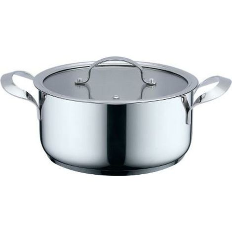 Kochtopf Haeger PA-18H.001A Edelstahl 18 cm