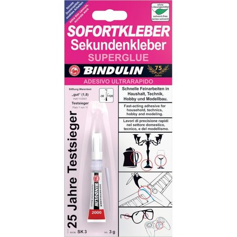 Bindulin Sofortkleber 3g SK3 15 Stk (1/5)
