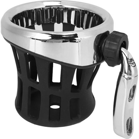 Porte-gobelet de voiture en aluminium et caoutchouc, fixation pour guidon de moto, remplacement pour Gold Wing (1/5)