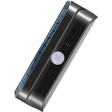 Lampe Murale Solaire Led Capteur Pir Étanche - Lumineuse 3000k - Pour (1/5)