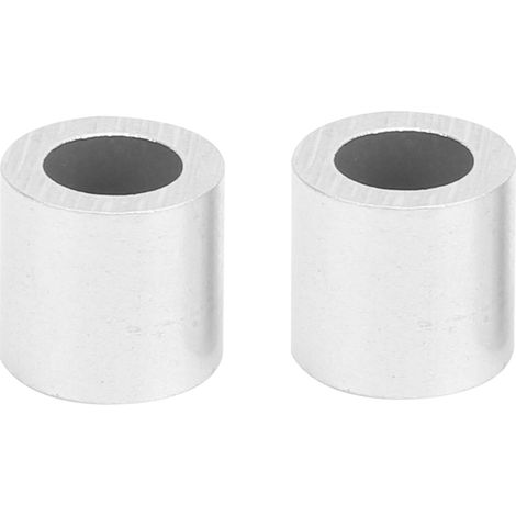 sertissage de câble en acier M6 avec manchon en aluminium à trou rond (1/5)
