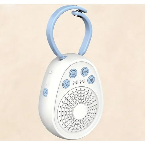 Mini macchina per il rumore bianco, 20 suoni rilassanti per favorire il sonno, ideale per adulti e neonati. Batteria da 1000 mAh, ricaricabile tramite USB, con 3 funzioni timer. (1/5)