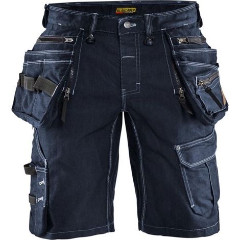 Short de travail stretch artisan X1900 BLAKLADER 1992 - Bleu foncé - 52