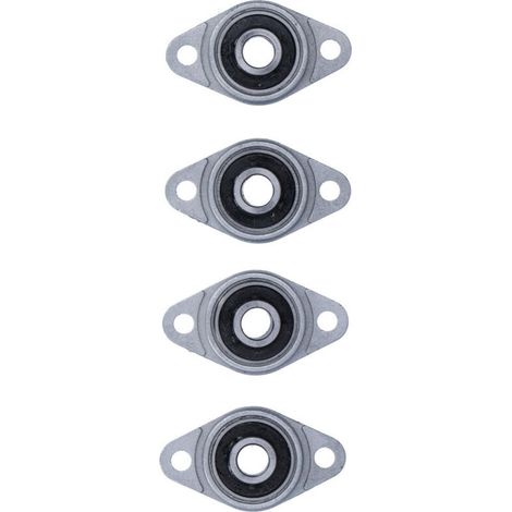 Support de vis trapézoïdal horizontal à bride (4 pièces) pour imprimante 3D T8 (1/5)