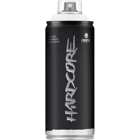 -CAHERSA- Pintura en Spray MTN Hardcore 400 ml HC2 BLANCO MATE