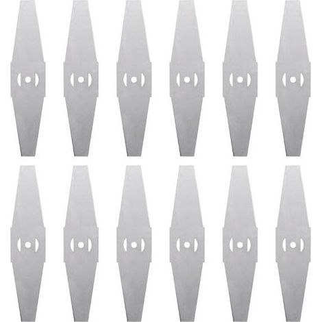 Lames De Coupe-bordures - 15 Cm - Largeur De Coupe 5 Mm - Pour Tondeuses Et Débroussailleuses Électriques - Lot De 12 (1/5)