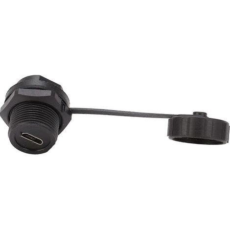 Connecteur USB étanche IP67 MICRO USB femelle, prise arrière sur carte PCB E10MCTF1F (1/2)