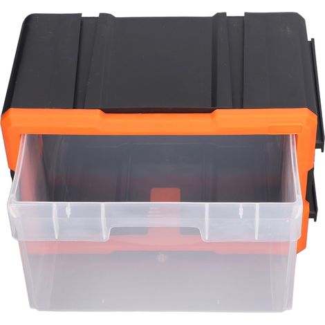 Schubladenbox zur Aufbewahrung von Elektronikbauteilen, Sortierbox für Kleinteile, Organizer für Heimwerkerwerkzeug und Bohrmaschinen (1/5)
