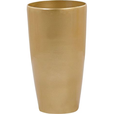 Blumenkübel TSERIA 32 cm Gold