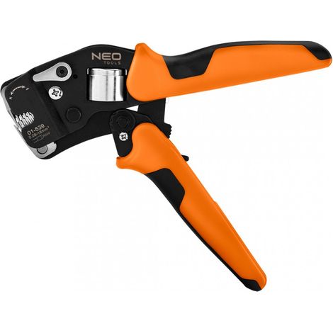 Crimpzange für CRV-Endhülsen 230 mm, selbsteinstellend 0,08–16 mm², AWG 26–5 (1/5)