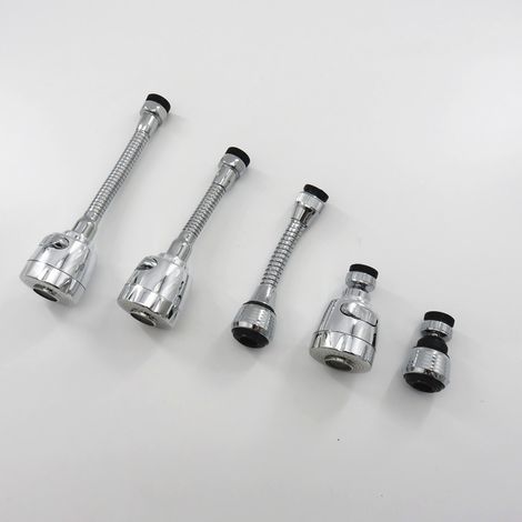 Anti-splash faucet aerator, faucet extension, universal-shaped aerator, filter nozzle for pressurized shower head (1/5)