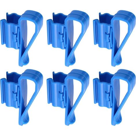 Colliers de serrage réglables pour tuyaux et tubes, 6 supports, pour l'entretien des aquariums, avec montage stable et réglage facile.-AquaForge (1/5)