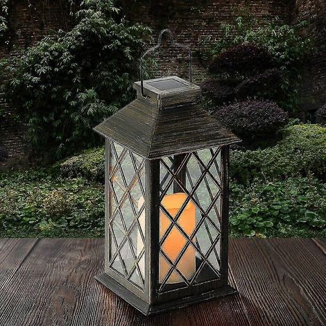 Lanterne solaire, Lanterne solaire à effet bougie, Lampe solaire (1/5)