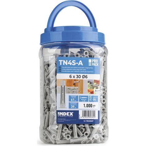 Seau de 1000 Cheville Nylon 6 - 1 pièce (1/3)