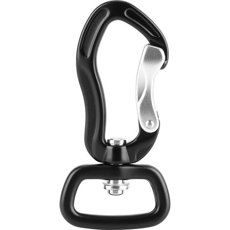 Mousqueton À Ressort Pivotant - Alliage D'aluminium - Pour Escalade Camping Randonnée - Lot De 1 (1/5)
