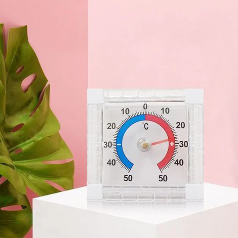 Thermomètre pour la Fenêtre Blanc (1/5)