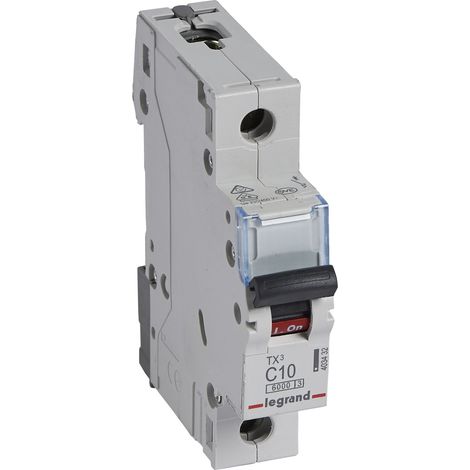 Disjoncteur 1p C 10a Tx3 - 10a - Neuf - Sécurité - Installation Électrique (1/5)