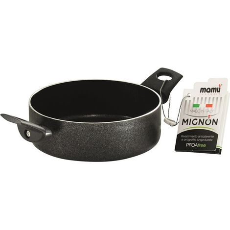 MIGNON TEGAME BASSO CON 2 MANICI E DIAMETRO DA 16 CM OKX (1/2)