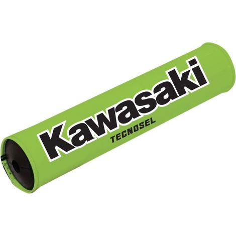 Funda verde para manillar Kawasaki Vintage - Instalación sin herramientas