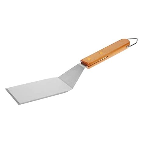 Espátula raviday spatula for plancha acero inoxidable mango madera