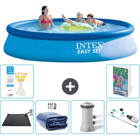 Intex Piscina Easy Set Rotonda - 396x84 cm - 7-pezzi  S82