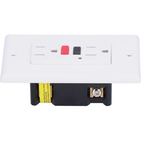 Prise intelligente GFCI pour maison connectée, 120V avec sécurité anti-fuite terre, modèle LD-3003
