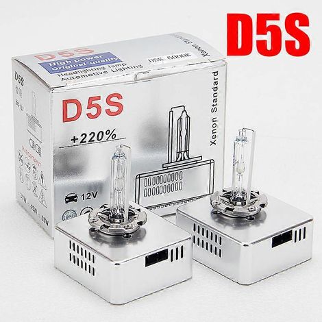 Deux ampoules HID D5S 25W 4300K 6000K 8000K, ampoules xénon automobiles OEM D5S.Accessoires (1/5)