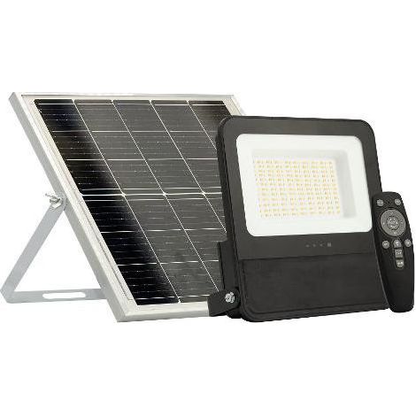Faro solare a LED Briloner 15W 1800 Lumen CCT con telecomando e sensore di movimento