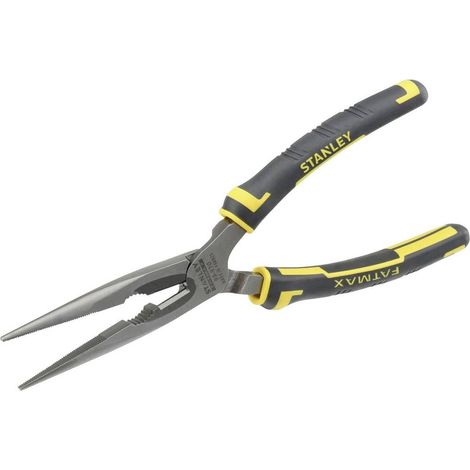 Pince Universelle Long Nose 200 Mm Acier Trempé Poignée Bi Matière Conforme Aux Normes Din 5745 Et NF E 73-102 (1/2)