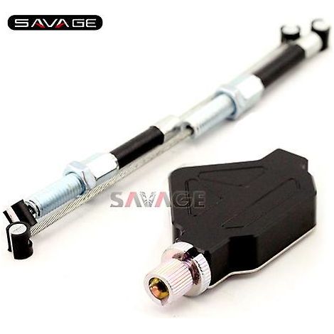 Système de levier d'embrayage Easy Pull pour Kawasaki Z1000sx Ninja 1000 Z1000 10-20, Z800 Klr 650 - Accessoires moto - Système de câble de traction - Noir (1/5)