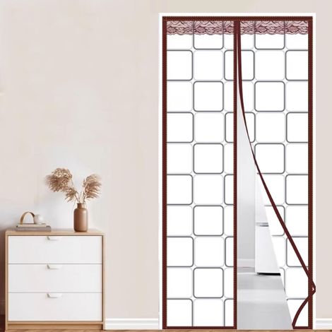 Hiver EVA Grille Magnétique Rideau de Porte Isolant Thermique (1/5)