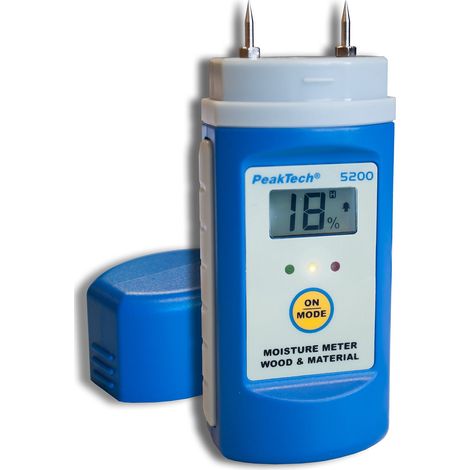 PeakTech Misuratore di umidità per legno e materiali con sonde di prova intercambiabili, 1 x P 5200 (1/4)