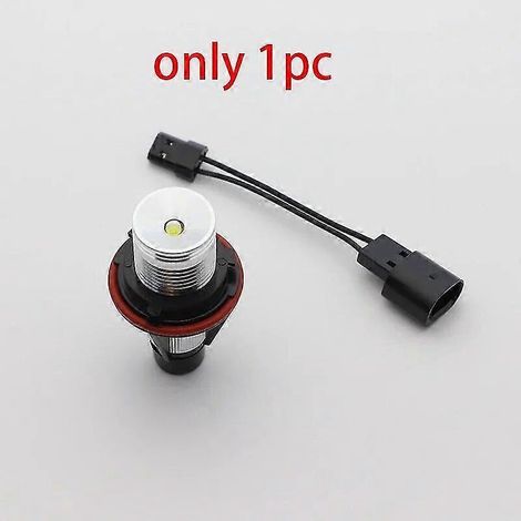2x Fehlerfreie 20W LED-Angel-Eyes-Positionsleuchten, weiß, für BMW E39 E53 E60 E61 E63 E64 E65 E66 E87 525i 530i 545i – 1 Stück, weiße Farbe