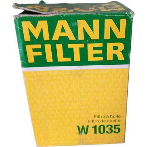Filtro olio motore marca man filter codice filtro w 1035