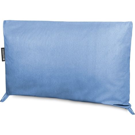 Cojín para Palets Toldotex Azul Cielo Respaldo 80x45x25 (liso) Azul Cielo
