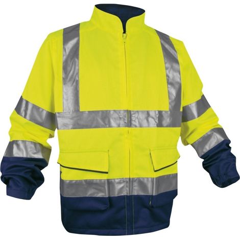 Veste haute visibilité ORANGE - Taille M (1/2)