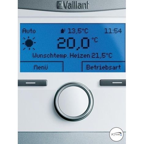 Termostato programable Vaillant VR 91 diseño moderno