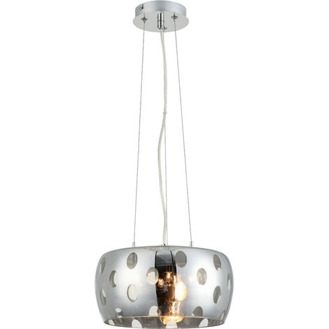 Lampadario Reality Kilia cromato vetro Ø30 4xG9 33W